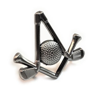 Golf Freemason Lapel Pin – Square and Compass - Masonic Mashup Hat, Jacket & Tie Tack Pin