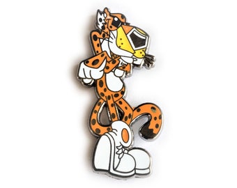 Chester Cheetah Cheetos Chips Snack Weed 420 Hat Jacket Tie Tack Lapel Pin