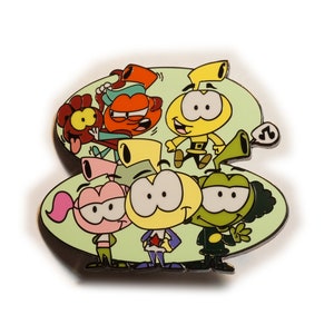 Snorks Gang Jumbo Cartoon Jaren 80 Reversspeld