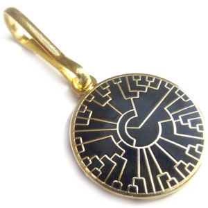 Evolution Phylogenetic Tree Zipper Pull Clip – Science Biology Lapel Pin, Evolve Darwin Gift, Nerdy Geek Accessory, STEM Teacher Present