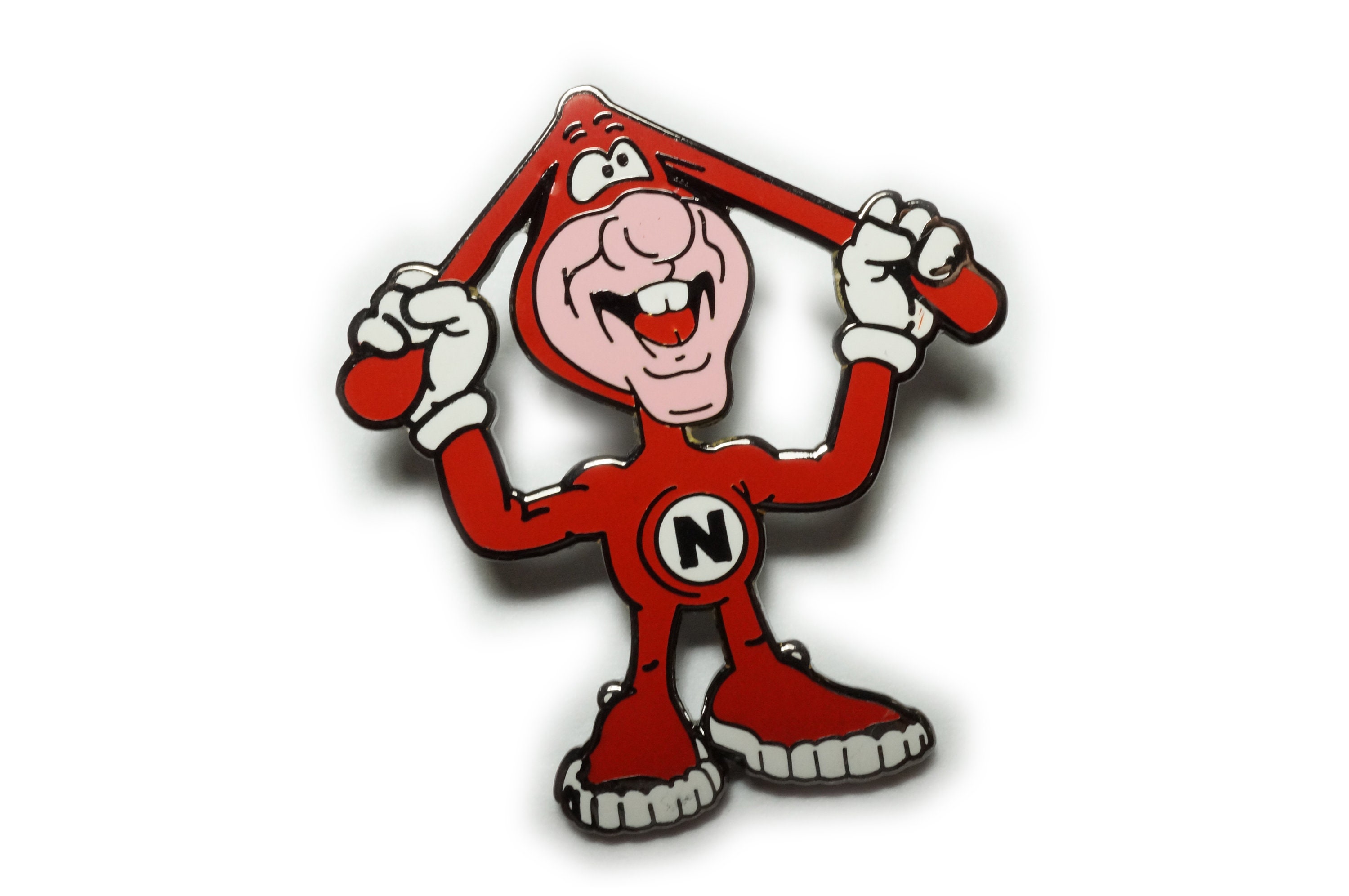 Avoid the Noid Dominos Pizza Mascot Lapel Pin Etsy Canada