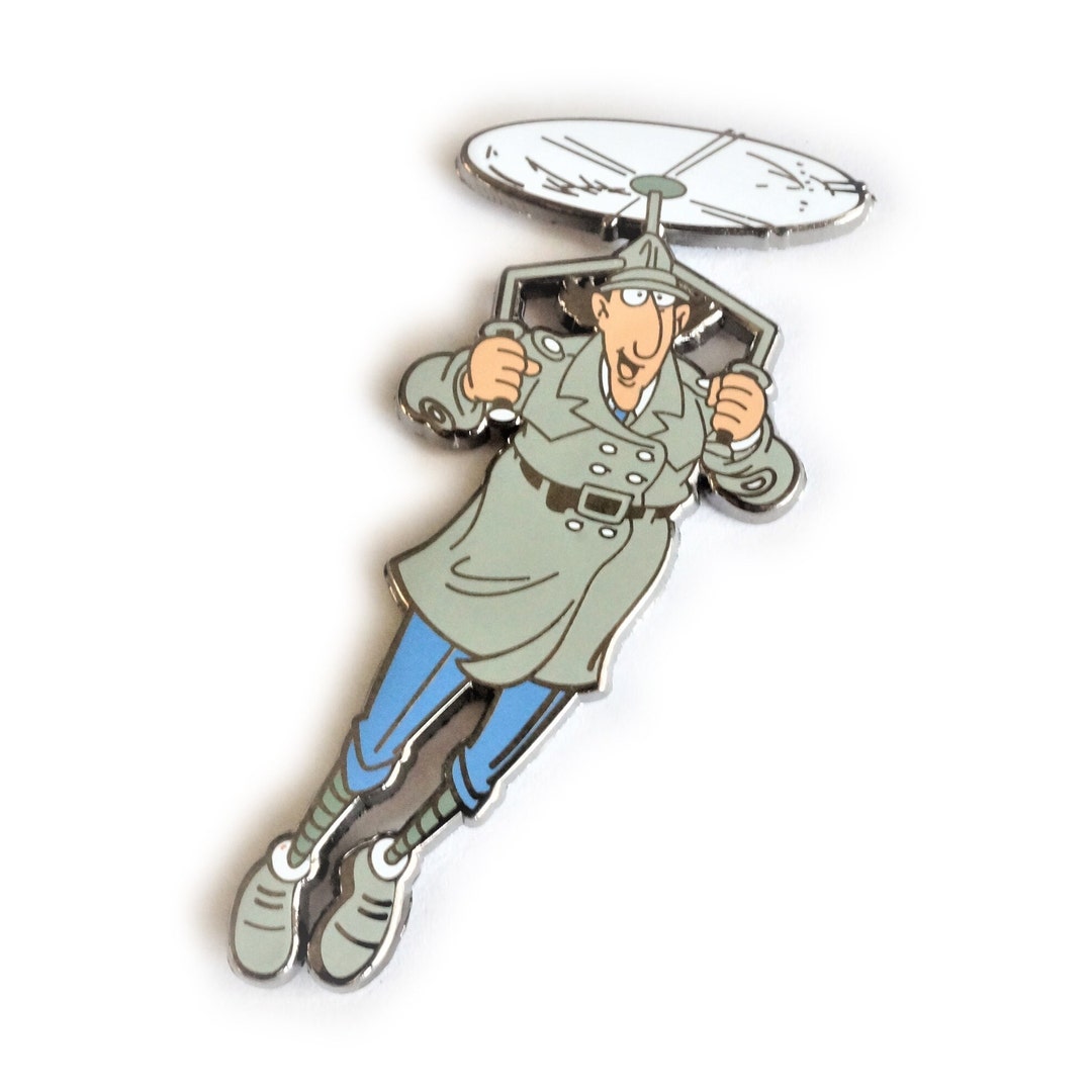 Inspector Gadget Helicopter 80's Cartoon Toy Hat Jacket Etsy