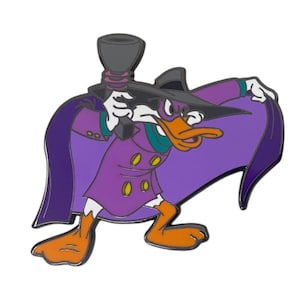 Darkwing Dark Wing Duck Cartoon reversspeld jaren 80 en 90