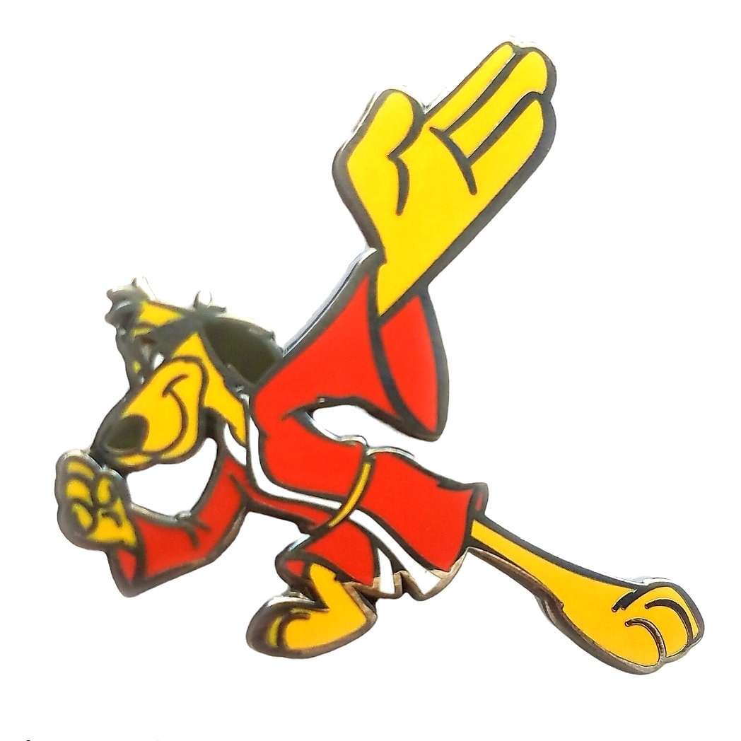 Hong Kong Phooey Fooey Cartoon Hat Jacket Tie Tack Lapel Pin
