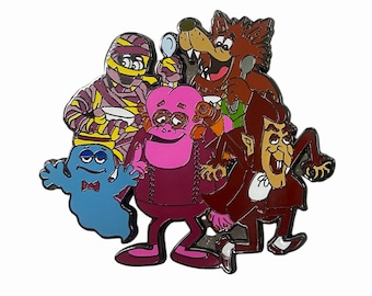 Épinglette Monster Mash, Céréales, Personnages des années 80, 90