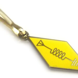 Ham Radio Frequency Symbol Operator Rugzak Jas Portemonnee Tas Rits Pull Clip
