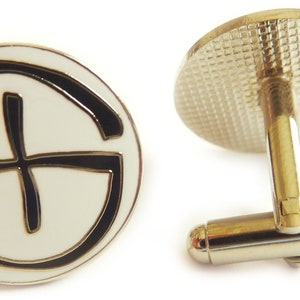 Geocaching Geocache Geocoin Symbol Hobby Suit Wedding Work Cufflinks Cuff Links Set