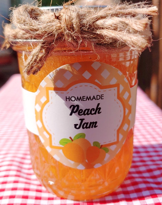 Pfirsich Marmelade Marmeladen Pfirsich Marmelade Etsy