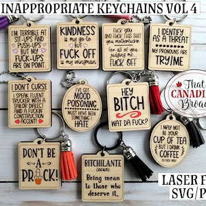 Inappropriate Keychains Vol 4, Adult Humor, Adult Humour, Inappropriate ...