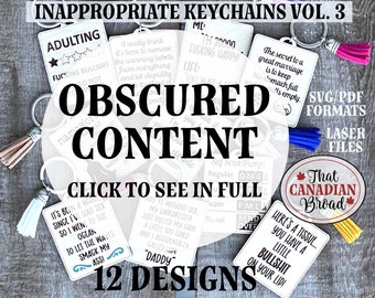 Inappropriate Keychains Vol 3 Inappropriate Adult Humour - Etsy