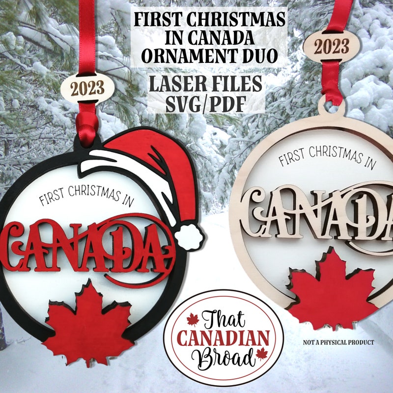 Canadian Svg Christmas - Etsy Canada