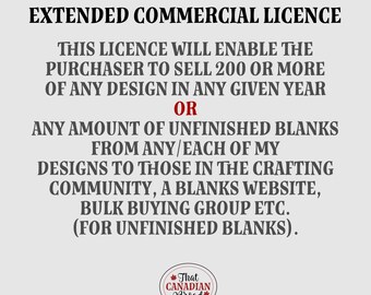 Extended Commercial Licence