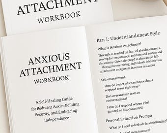 Attachment Style Workbook Bundle