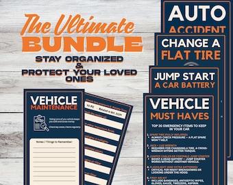 Teen Driver Maintenance & Emergency Guides Bundle (PDF)