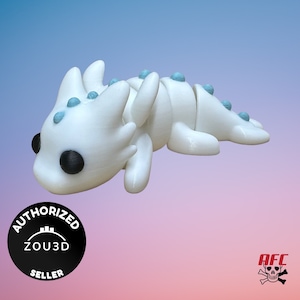 Baby Dragon, Articulated Baby Dragon, 3D Printed Baby Dragon, Fidget Baby Dragon, Desktop Toys, Baby Dragon Gifts, TikTok, Mythical Gifts.
