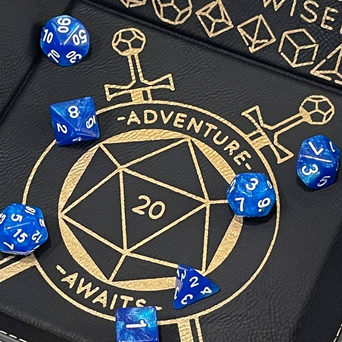 DND Dice Tray DND Gifts DND Dice Box Dice Storage Dice Etsy