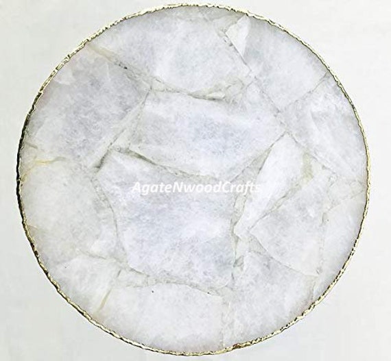 table ronde En Quartz