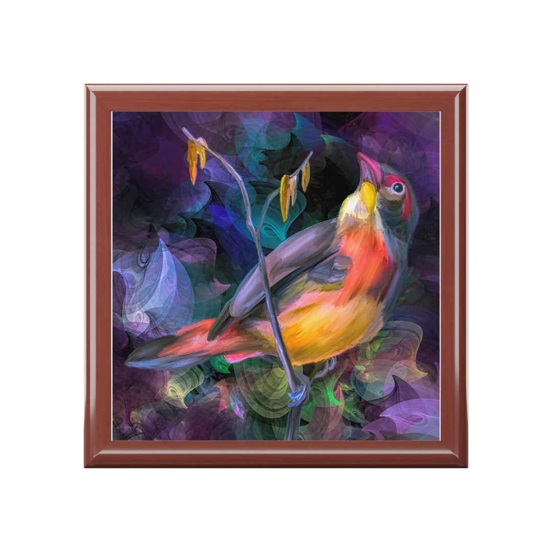 Pretty Bird Jewelry Box Etsy