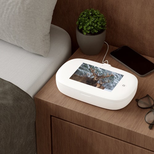 Deer UV Phone Sanitizer and Wireless Charging deals Pad