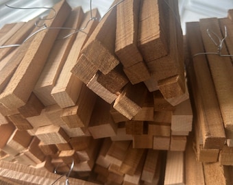 Kiln Dried Cedar Fire Starter Kindling (3 bundles)
