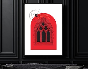 Abstract Printable Art, Digital Download, Abstract Digital Print, Modern Art, Architecture Art Print, Home Decor