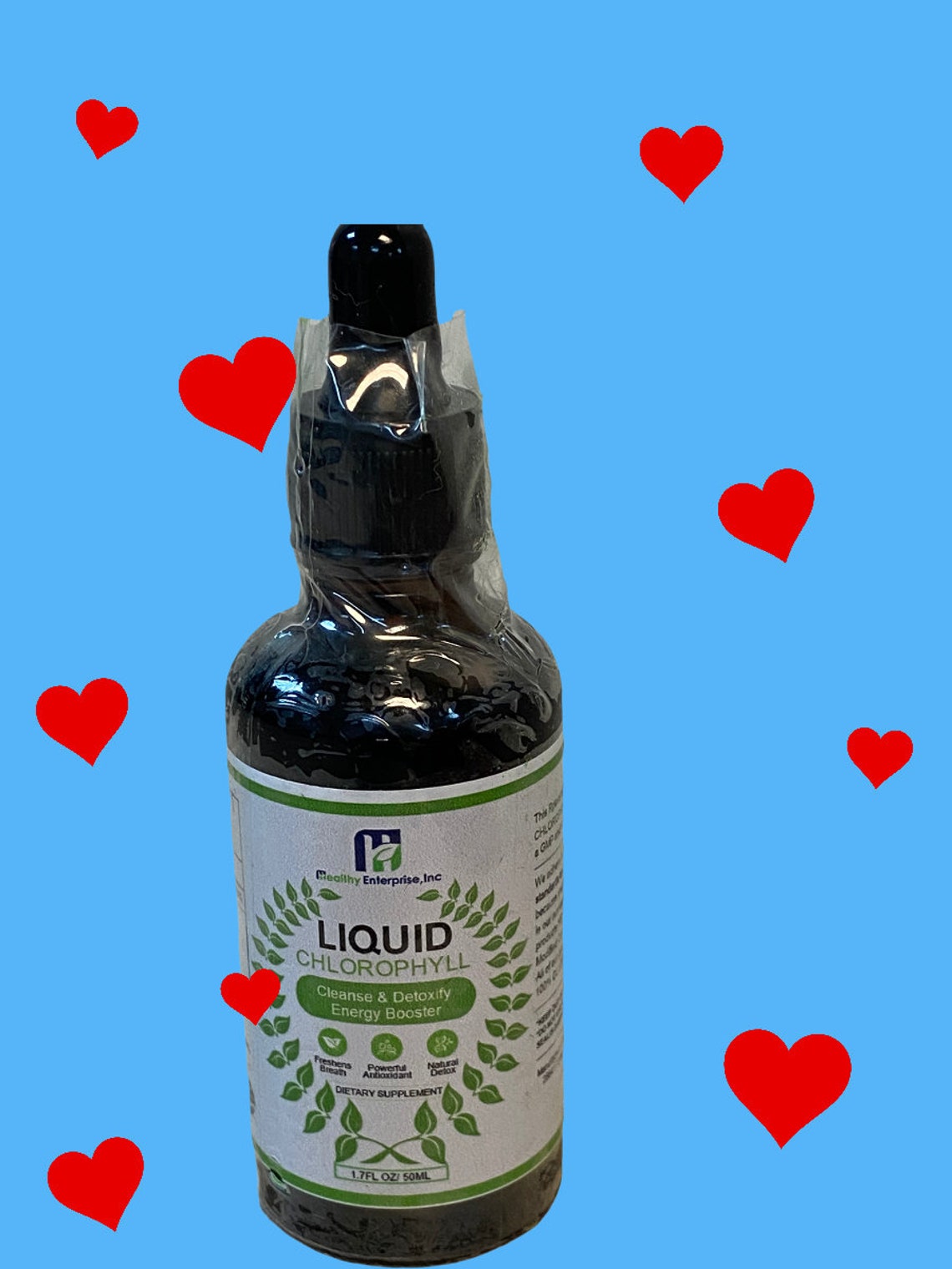 Liquid Chlorophyll Drops Etsy