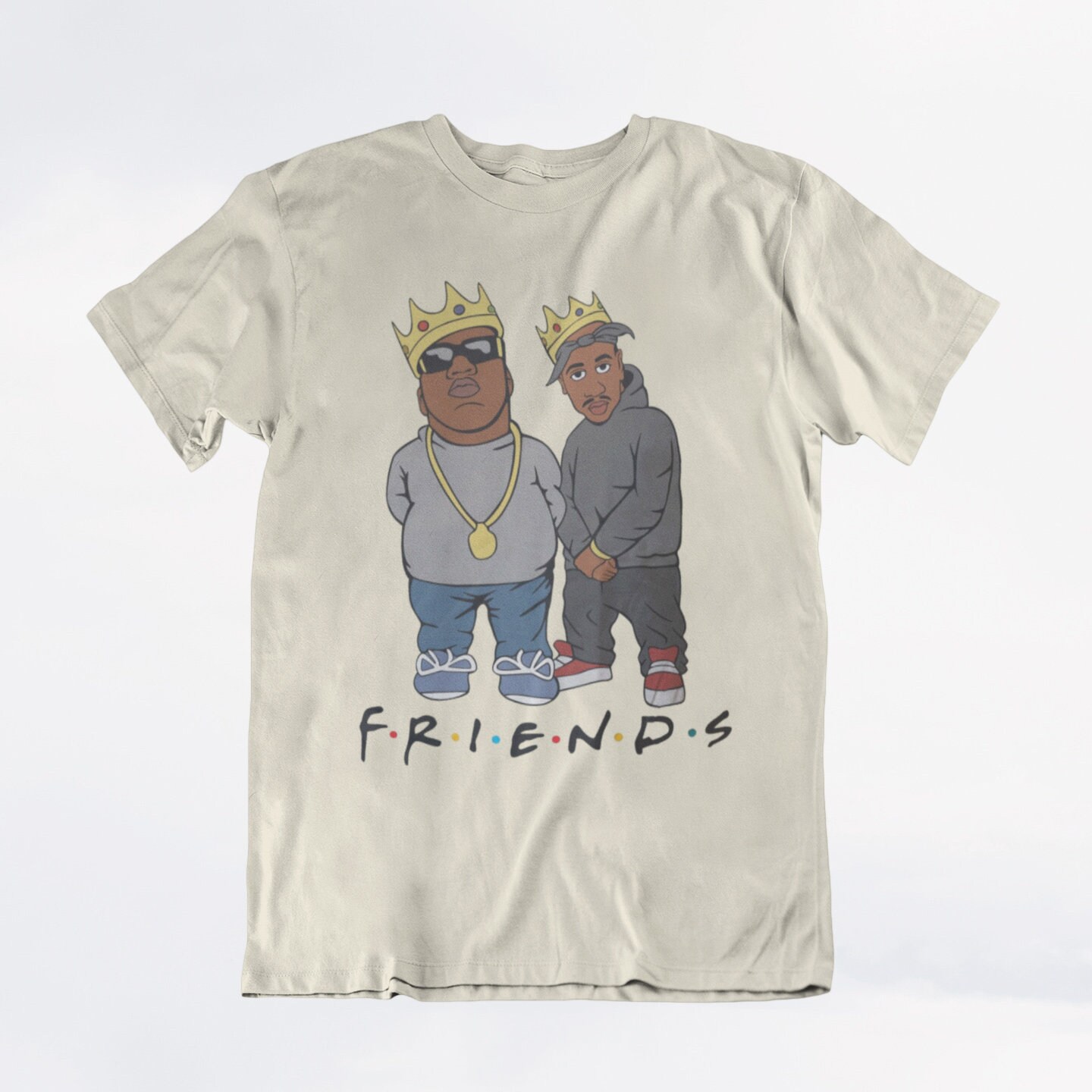 2pac And Biggie Friends, Rapper T-shirt, Music Hip Hop Rap Tee