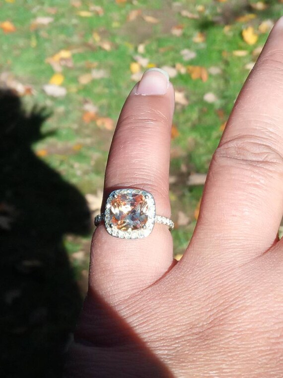 Silver Color NRQ Ring Womens Jewelry Multistrand Fash Gem