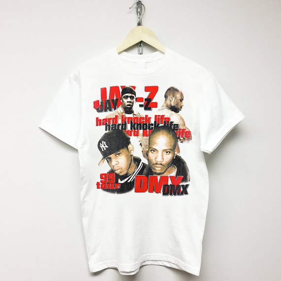 Hard Knock Life T Shirt Vintage Dmx Jay Z 90s Ruff Ryders Etsy