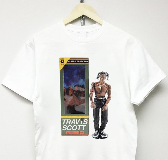 TRAVIS SCOTT T-SHIRT Action Figure 