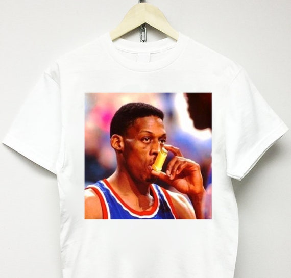 DENNIS RODMAN T-SHIRT vintage rap tee 