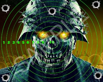 zombie target etsy