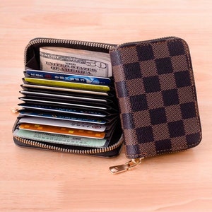 Lv Card Holder Etsy Lv Card Holder Etsy
