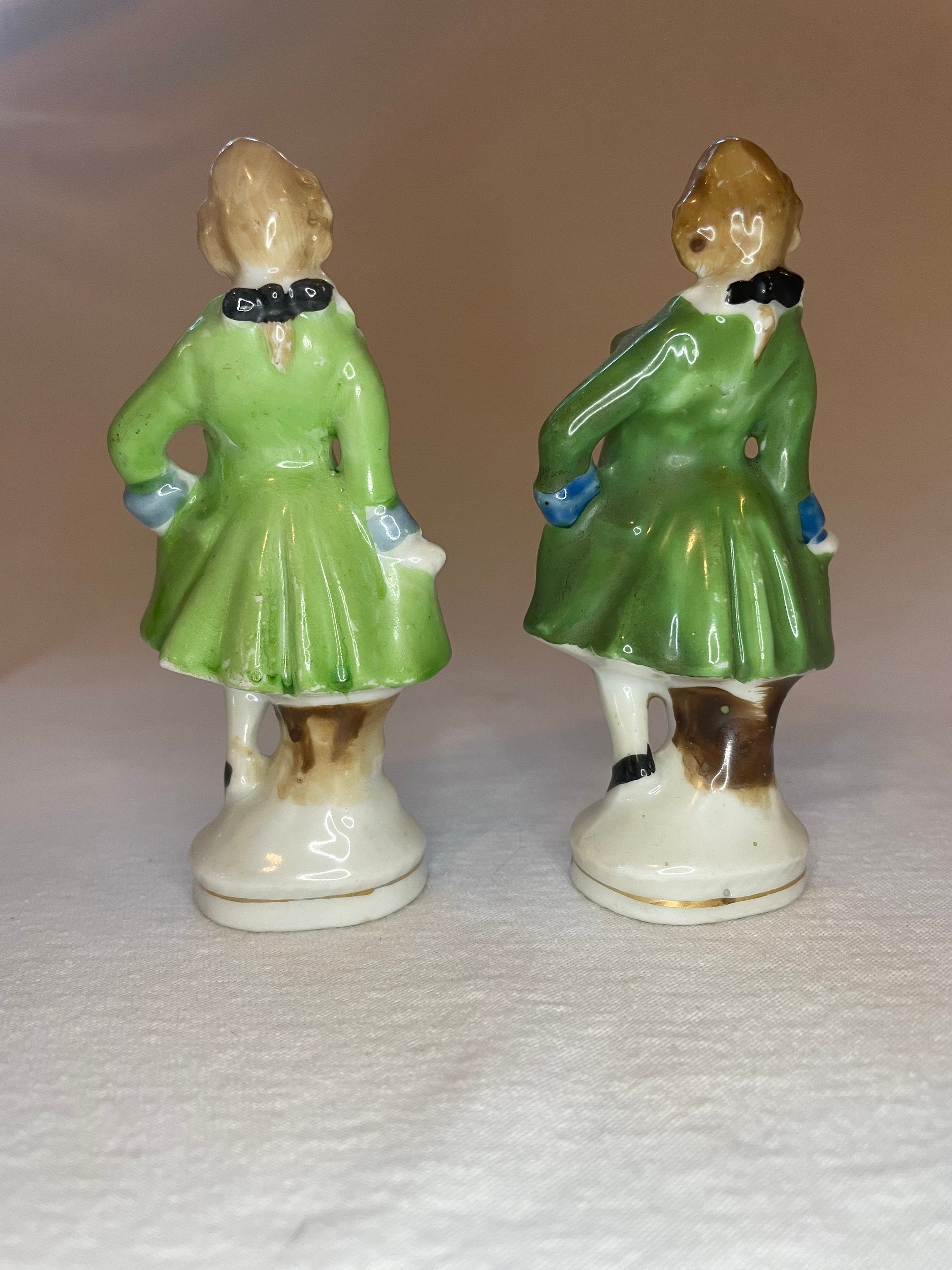 Set of 2, 1940's Occupied Japan Figurines Etsy