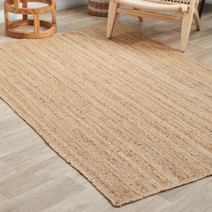 Jute Runner Rug - Natural Jute Runner Rug, Indian Handwoven Jute Rug, Custom Size Rug For Hallway Entry Wat Kitchen Laundry, Boho Decor Rug