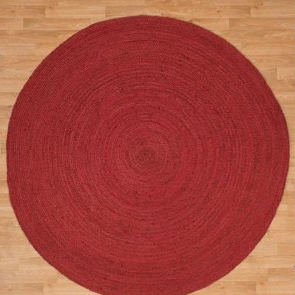 Large Round Rug - Etsy