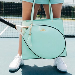 NiceAces Maya Tennis Tote (Peach)