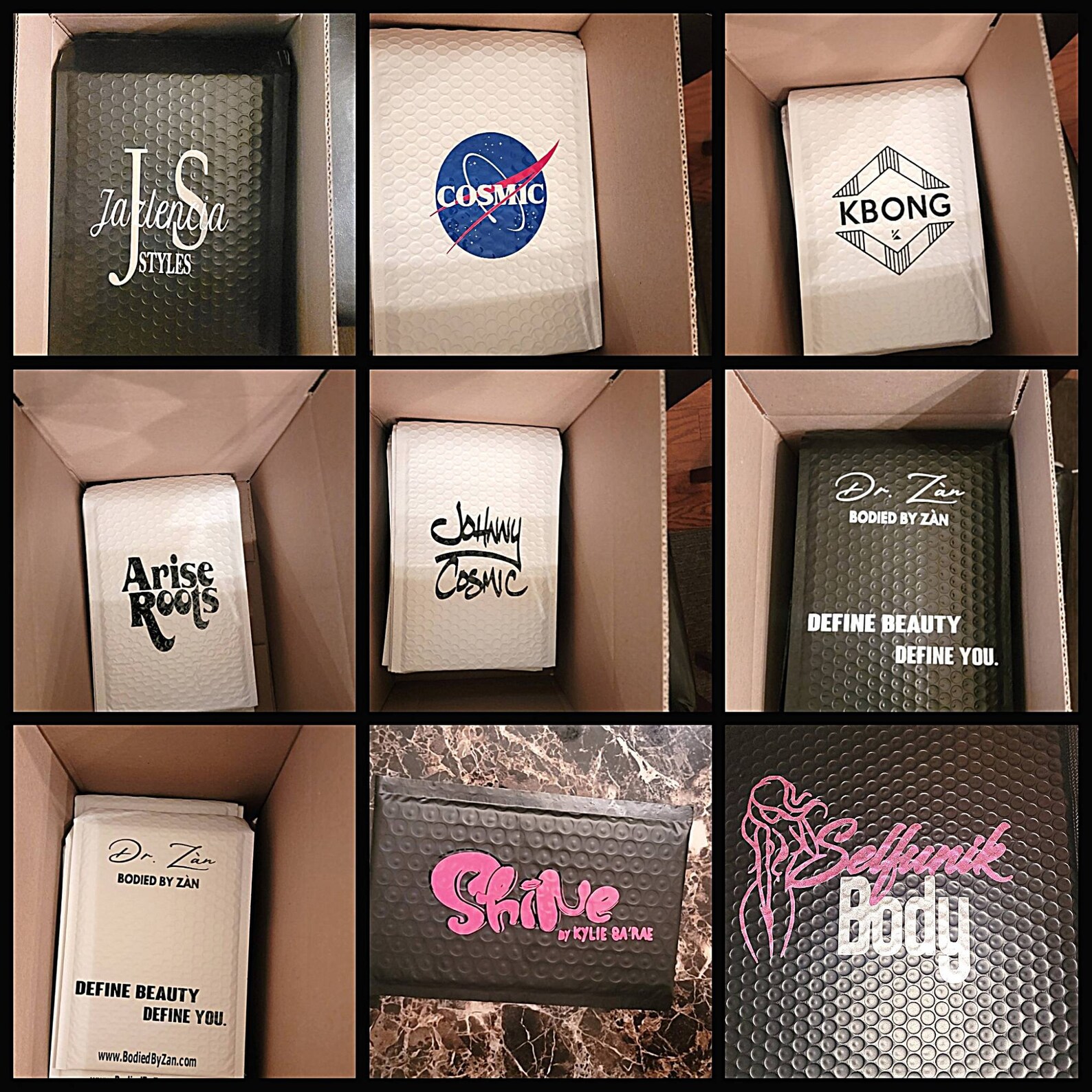 Custom Bubble Mailers BULK 6x10 Custom Mailers Bubble Etsy