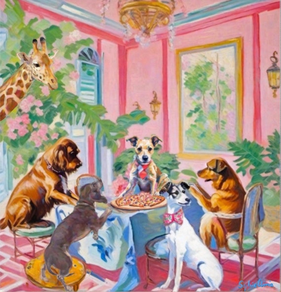 Grandmillennial art,Proceeds of crime, whimsical fine art