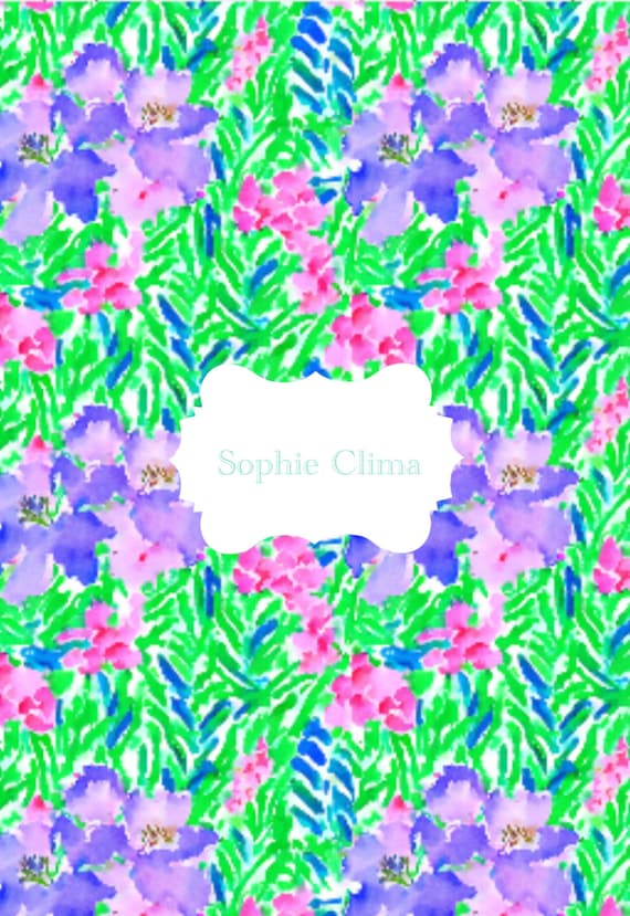 Preppy wild irises watercolor, watercolor pattern, floral print