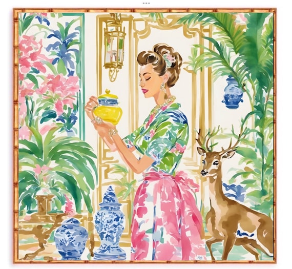 Grandmillennial art, Is it Ming?