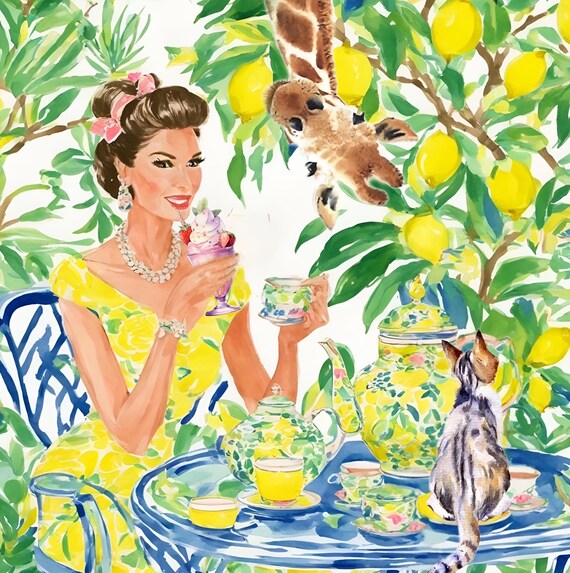 Grandmillennial art, Sunday’s sundae