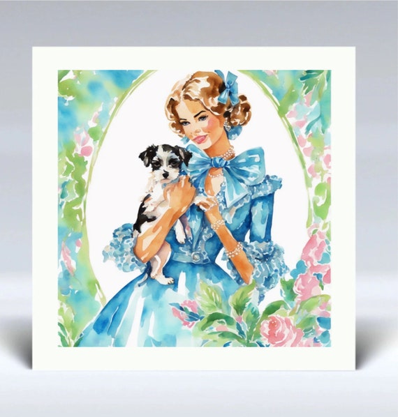 Lady and her pooch 1