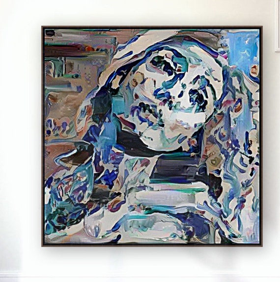 Custom Fluid Oil Portrait Painting