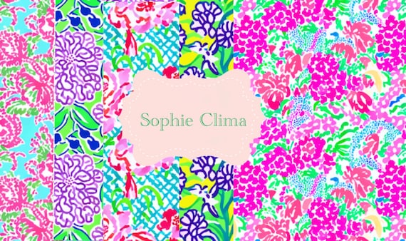 Preppy Floral Pattern Bundle: Grandmillennial Seamless Print (Commercial License)