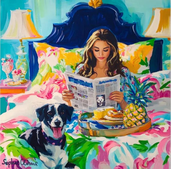 Custom print of your dogs, just send the photos, giclee on Hahnemuhle 300 gsm paper or digital download