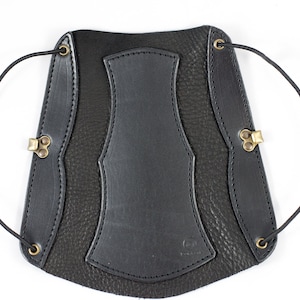 Leather arm guard for archery/ ARCHERY Leather bracer, forearm guard