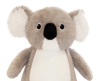 Koala, personalisiertes Kuscheltier, Stofftier, Cubbies, Geschenk Schulanfang