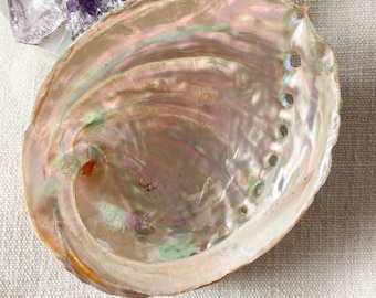 Mermaid Unique Abalone Shell | Seashell Burner | Smudging Bowl