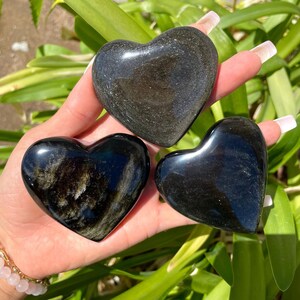 Obsidian Heart Crystal